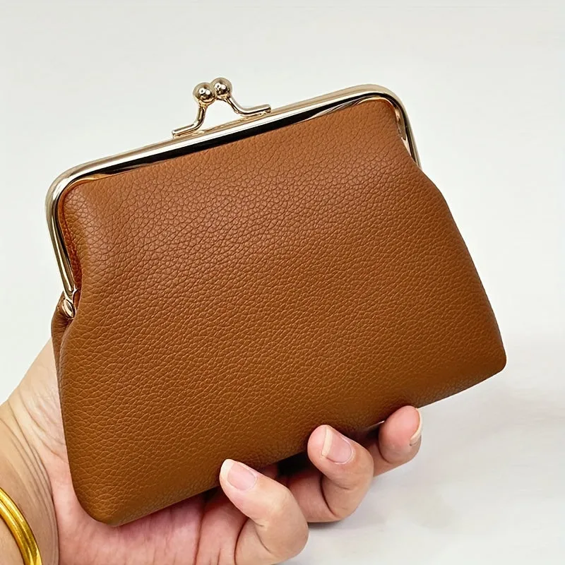 Stylish Retro Western Mini On-the-Go! Coin Purse –  Solid Colors