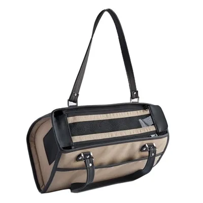 The Payton Carrier in Khaki - Black Trim