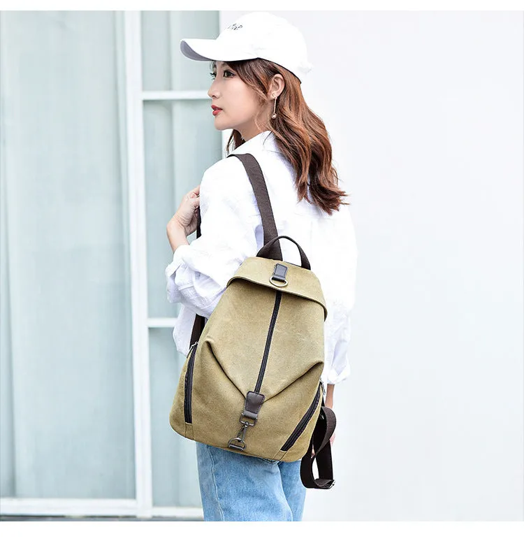 Women's outdoor casual Swagger bag polyamide and nylon backpack