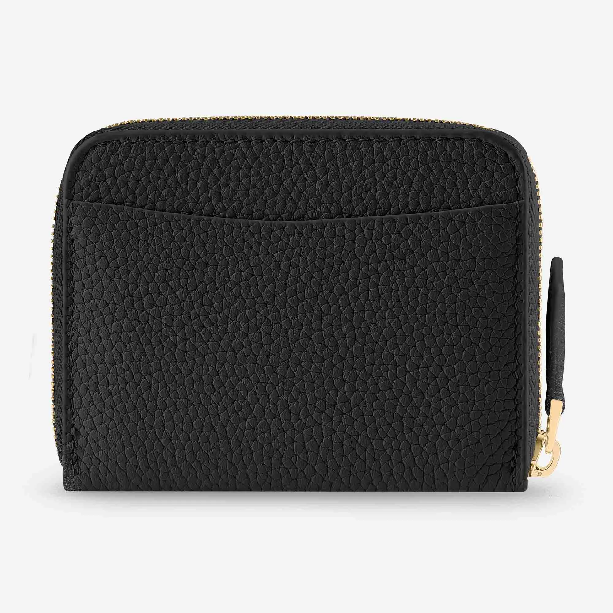 Zipped Wallet - Black Caviar