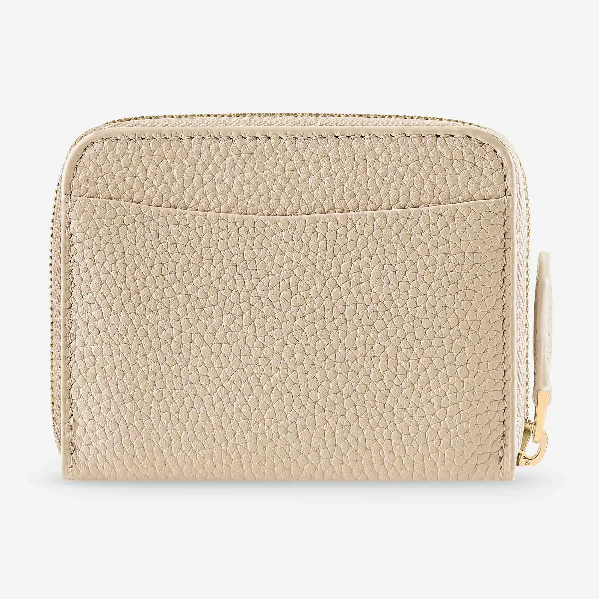 Zipped Wallet - Saharan Nude