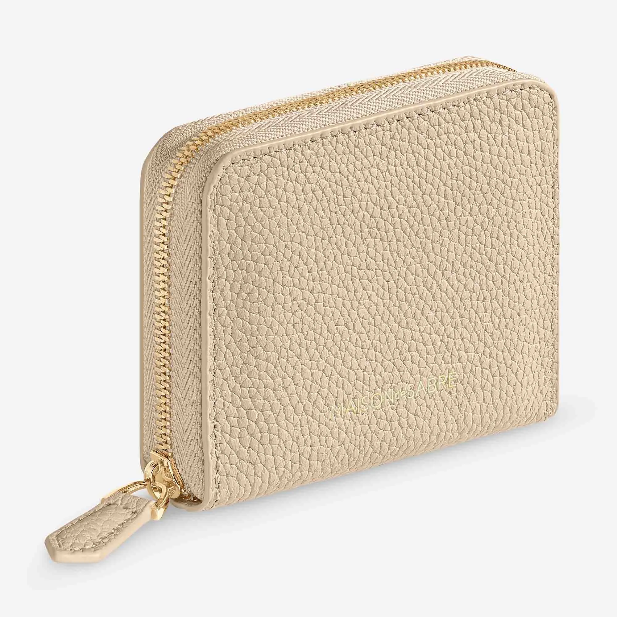 Zipped Wallet - Saharan Nude